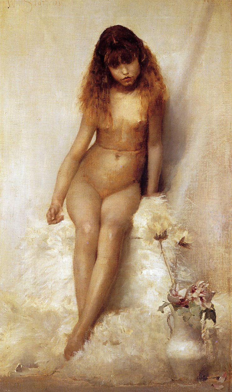 Dziki kwiat, 1881 autorstwa William Edward Stott