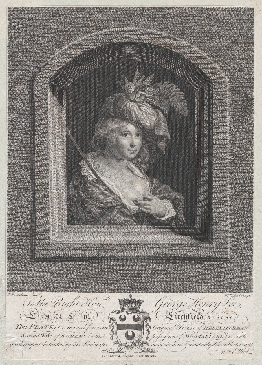 Portret Zuzanny Lunden, siostry Heleny Fourment, 1763-66. autorstwa William Elliot