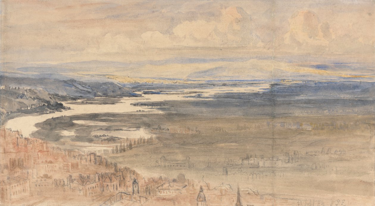 Scena rzeczna autorstwa William Ellis
