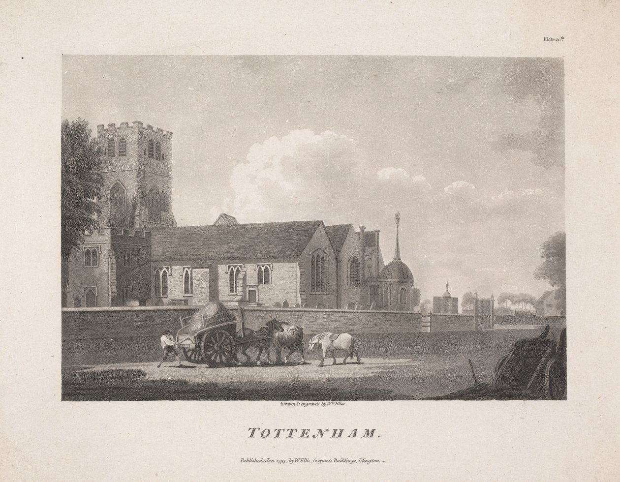 Tottenham autorstwa William Ellis
