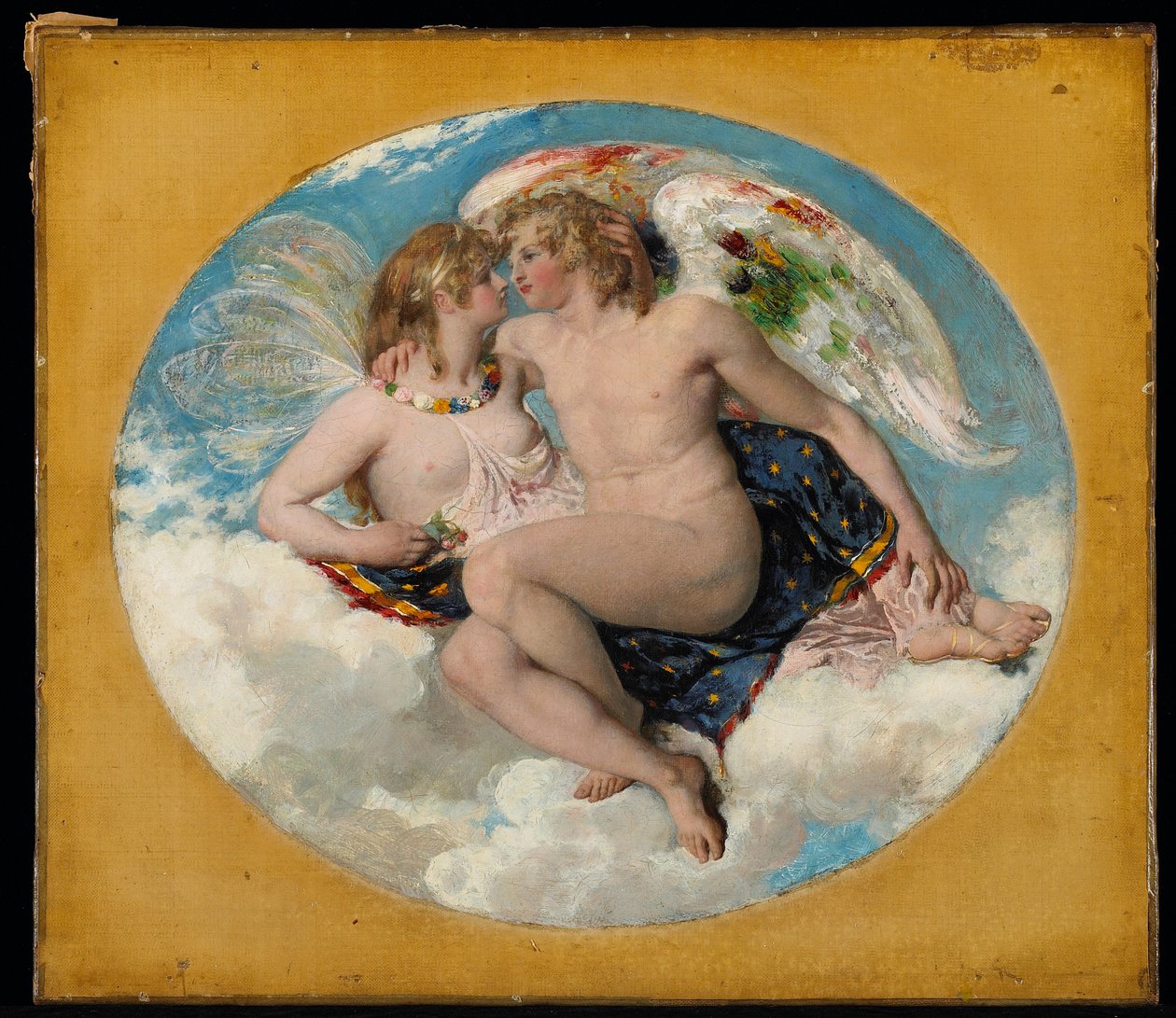 Kupidyn i Psyche autorstwa William Etty