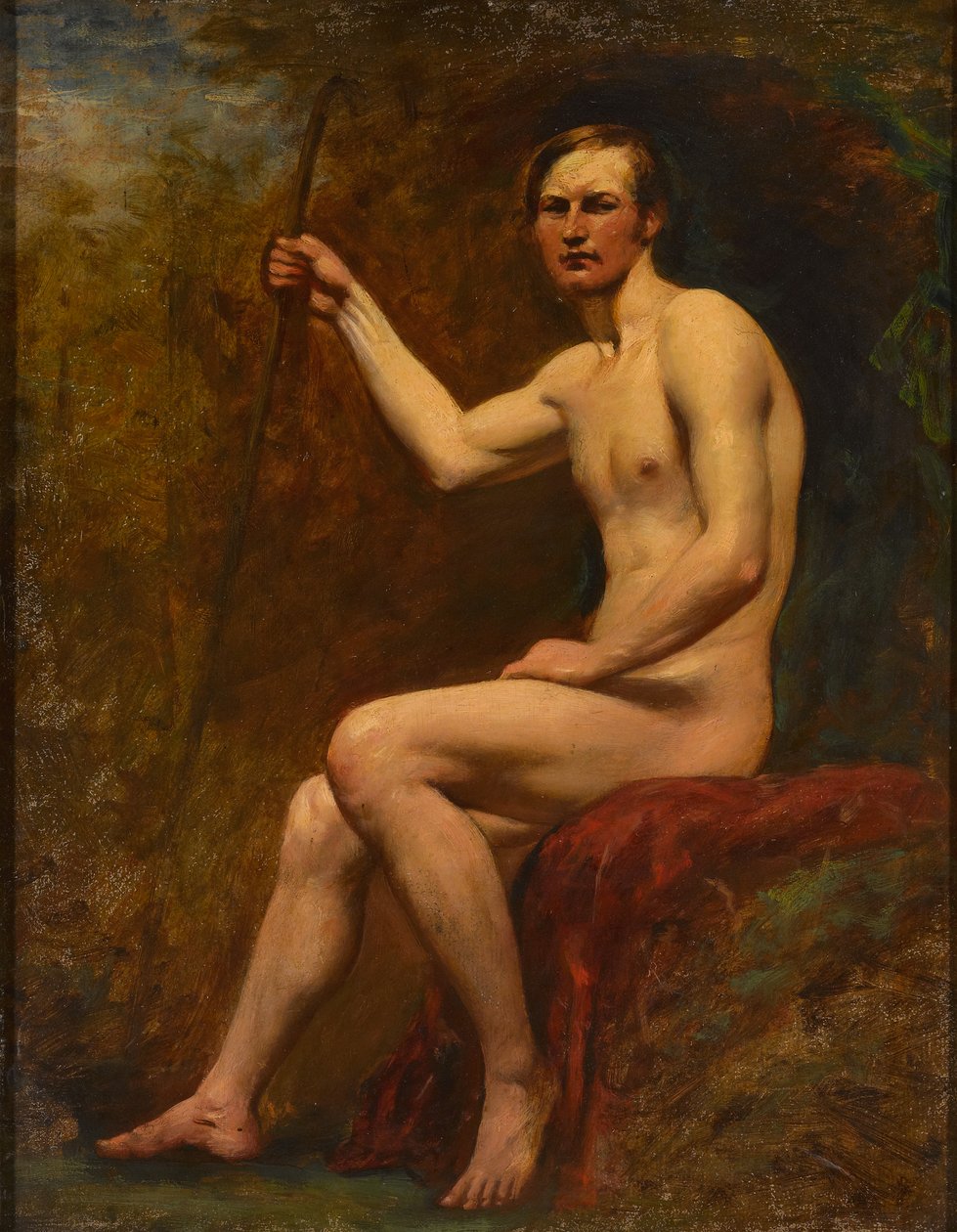 Strażnik Higgins, ok. 1830 (olej na pokładzie) autorstwa William Etty