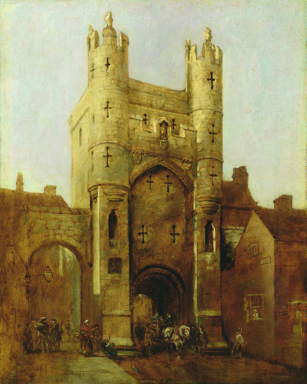 Monk Bar, York autorstwa William Etty