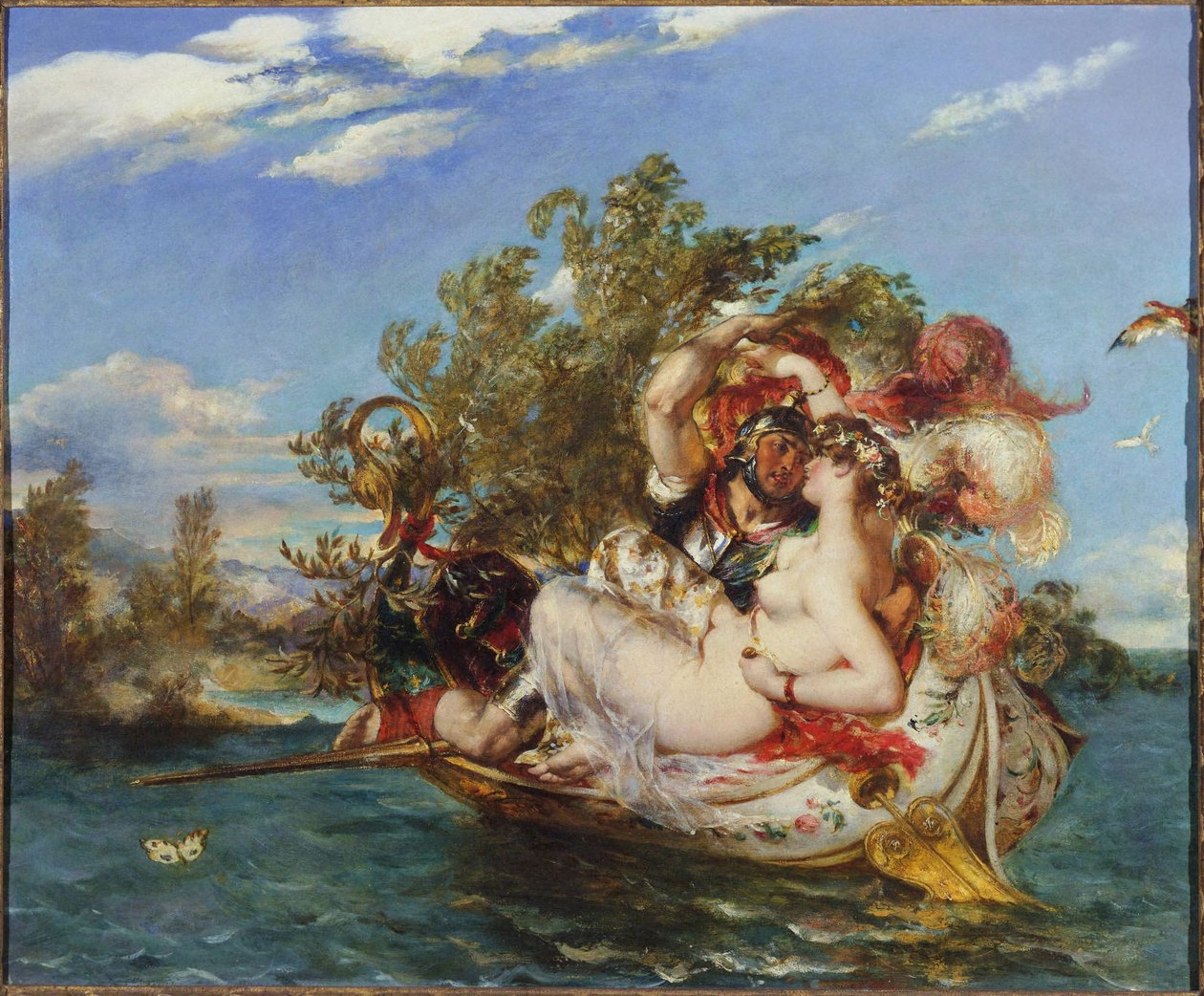 Phaedria i Cymochles autorstwa William Etty