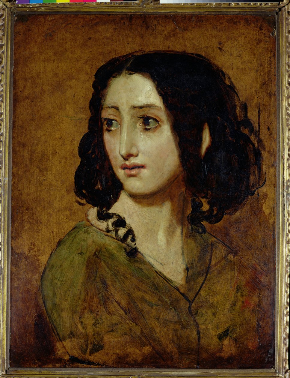 Studium Pani Racheli (olej na płycie pilśniowej) autorstwa William Etty