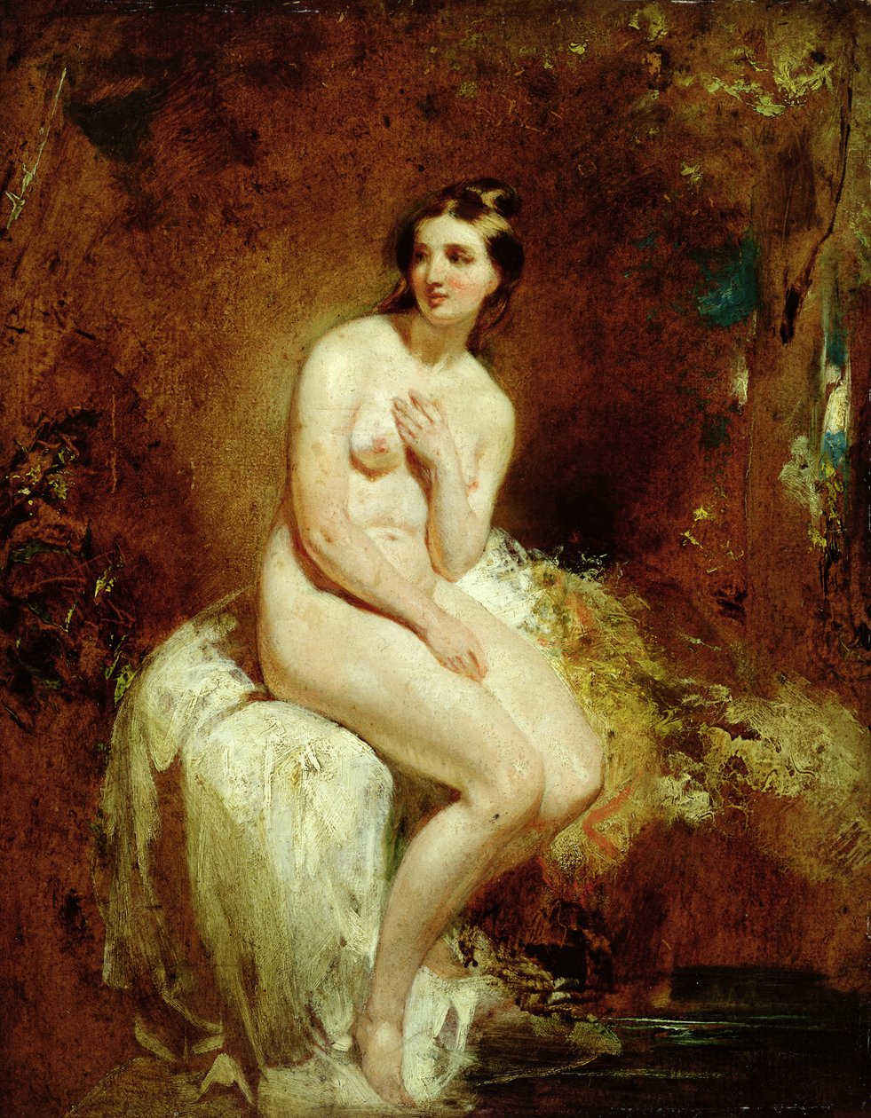 Kąpiący się autorstwa William Etty
