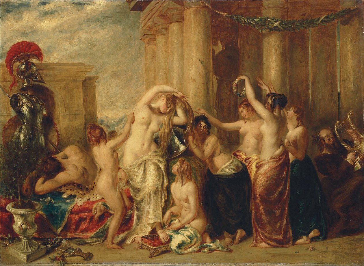 Wenus i jej satelity autorstwa William Etty