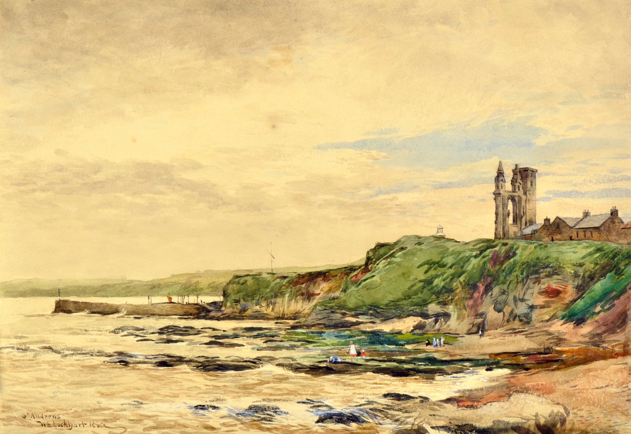 St Andrews (akwarela) autorstwa William Ewart Lockhart