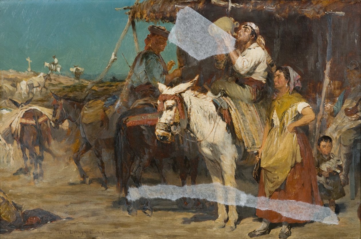 Kielich ze strzemionami autorstwa William Ewart Lockhart
