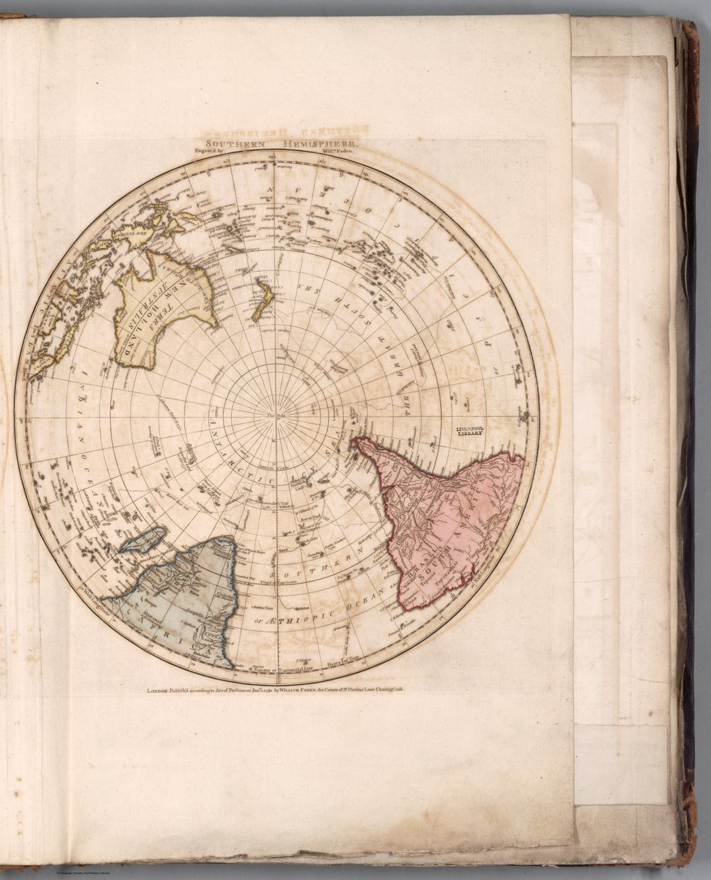 Złożony atlas świata autorstwa Williama Fadena (14383008) autorstwa William Faden