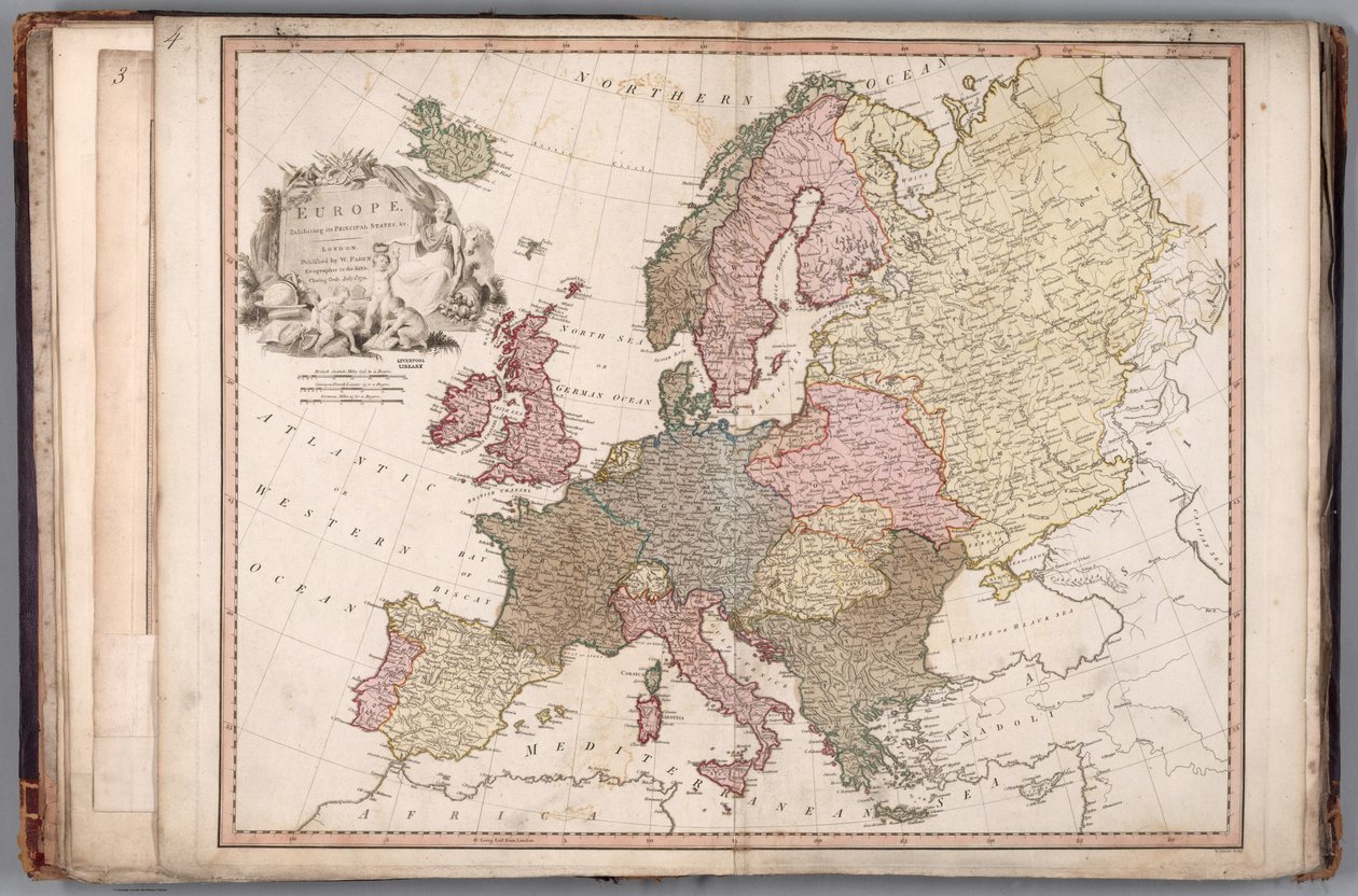 Złożony atlas świata autorstwa Williama Fadena (14383011) autorstwa William Faden