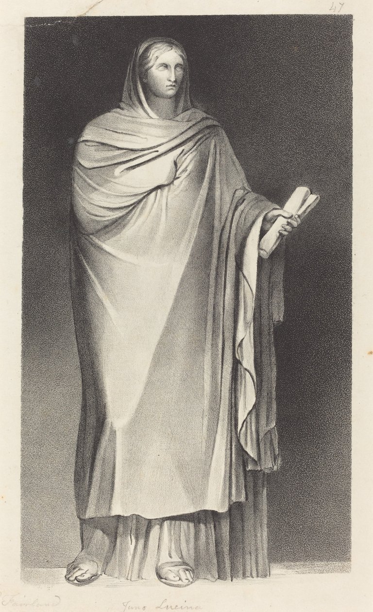 Juno Lucina autorstwa William Fairland after John Flaxman