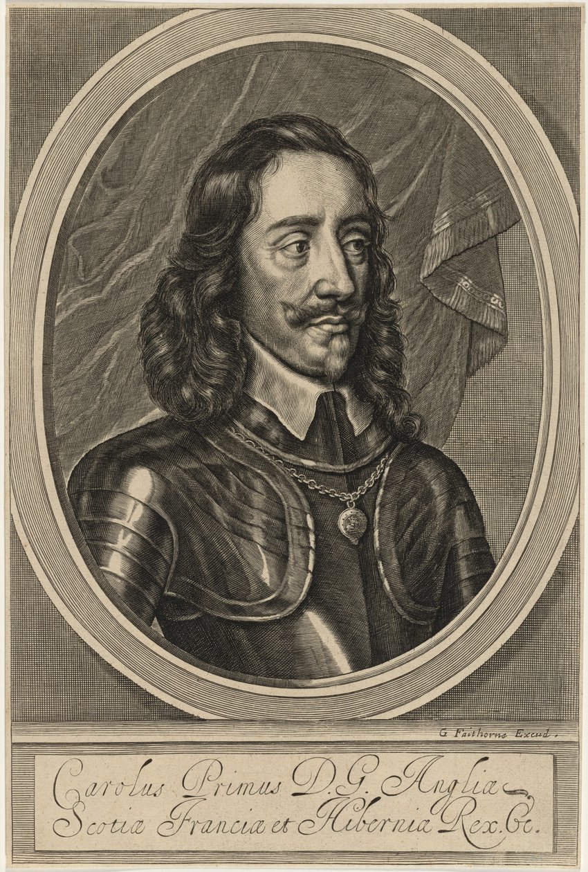 Karol I autorstwa William Faithorne