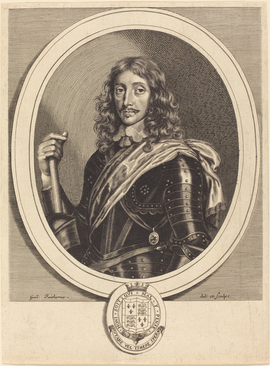 Henry Somerset, 1. książę Beaufort, K.G. autorstwa William Faithorne