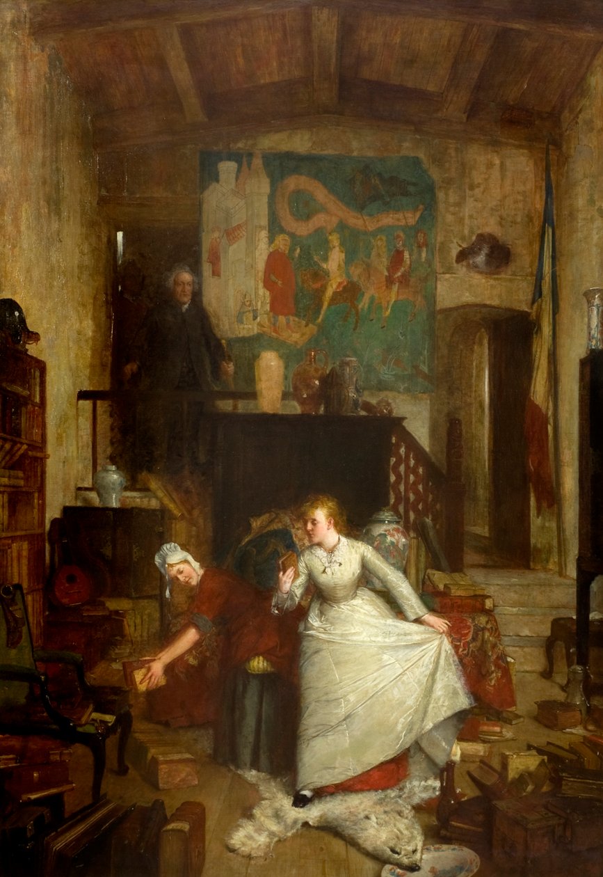 Scena z „Antyków” autorstwa William Fettes Douglas