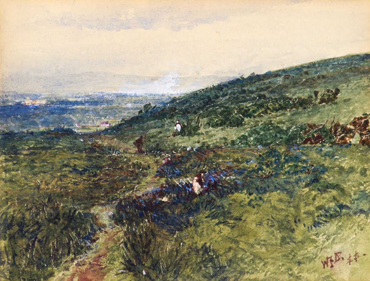 Scena przybrzeżna autorstwa William Fettes Douglas