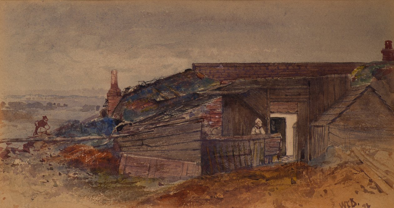 Stare domy autorstwa William Fettes Douglas
