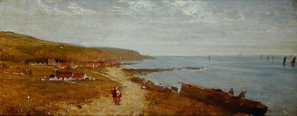 Na wybrzeżu Kincardine autorstwa William Fettes Douglas
