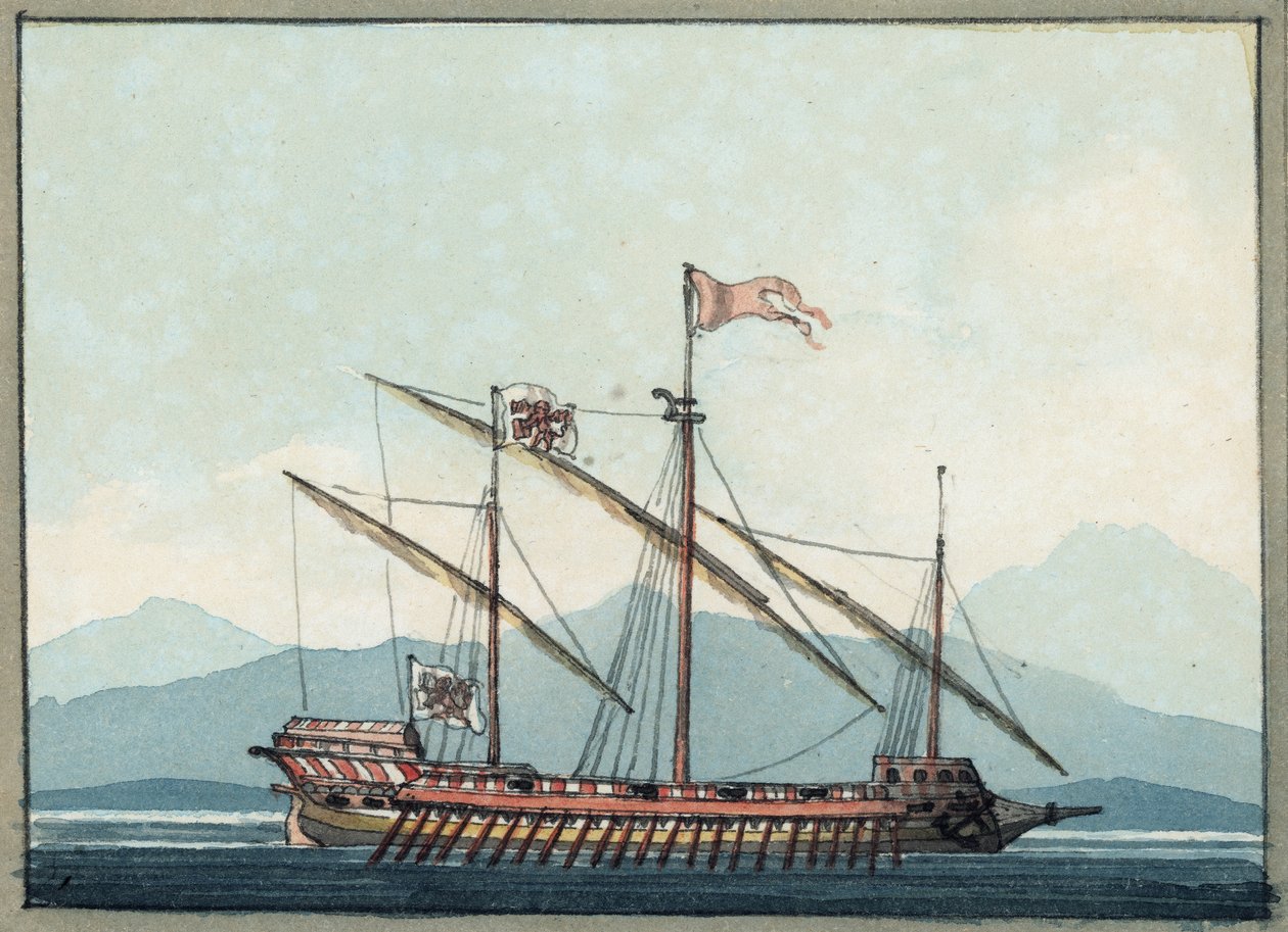 Galera wenecka autorstwa William Ffarington