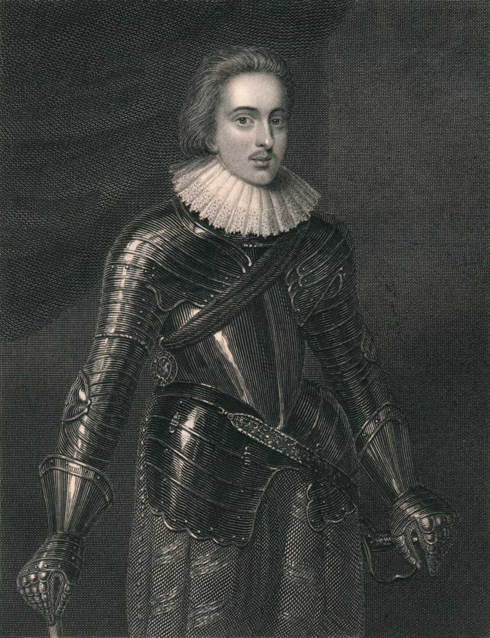 Henryk, książę Walii, c1830. autorstwa William Finden