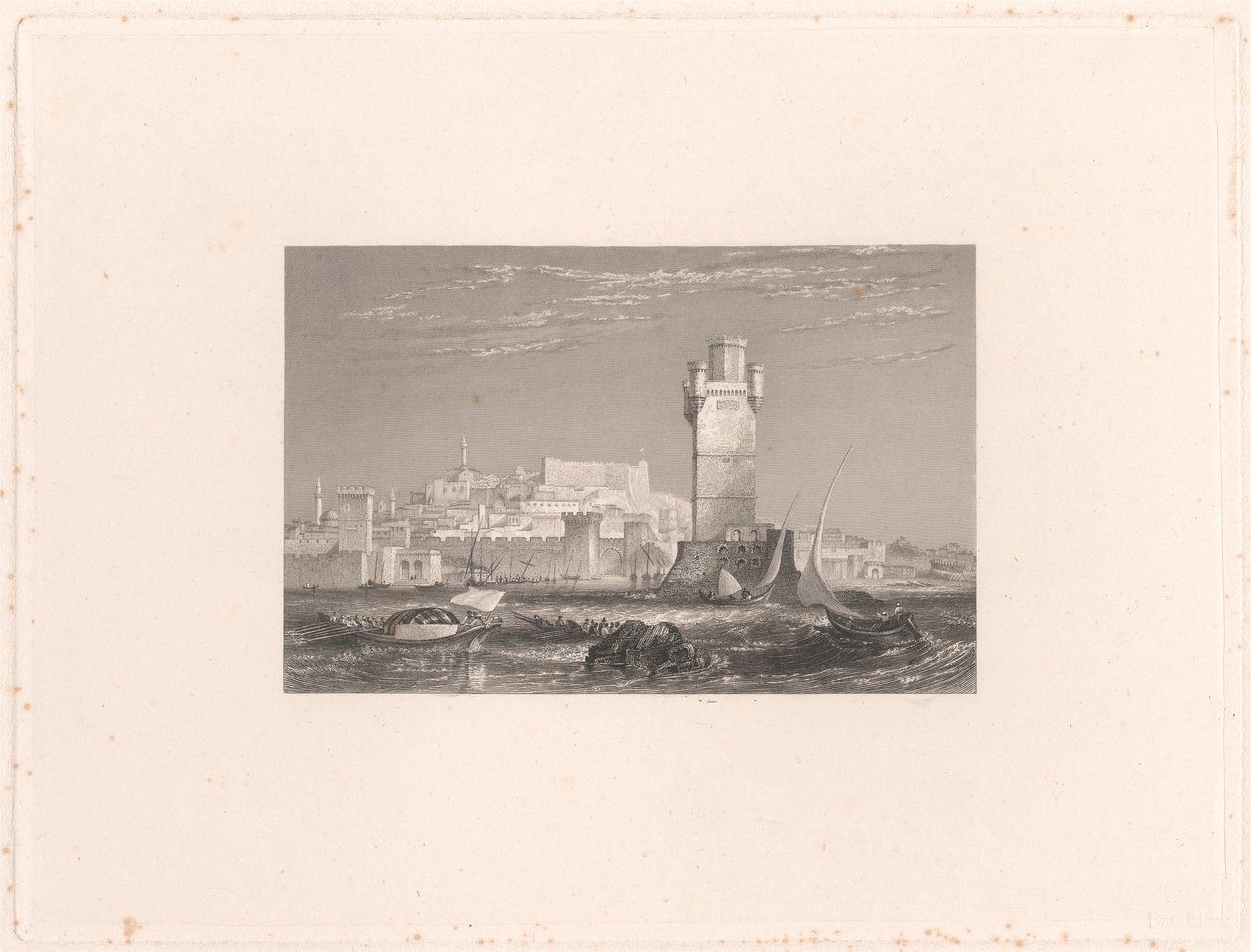 Rodos autorstwa William Finden