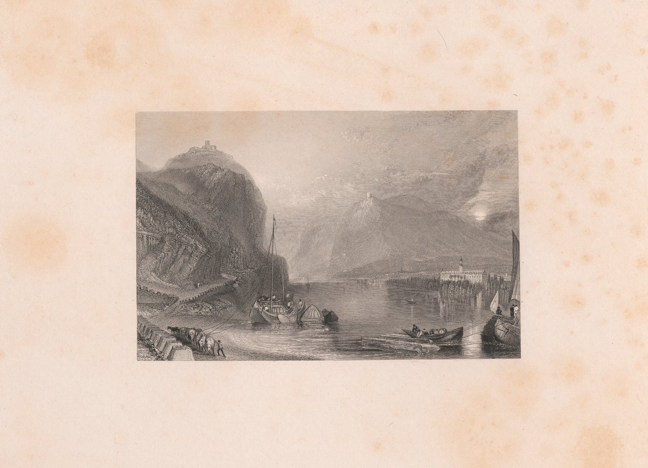 Drachenfelowie autorstwa William Finden