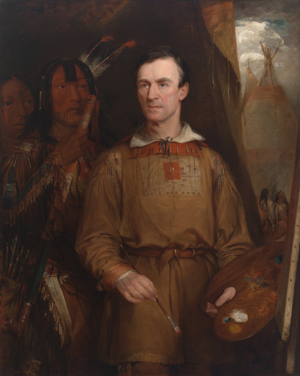 George Catlin, 1849. autorstwa William Fisk