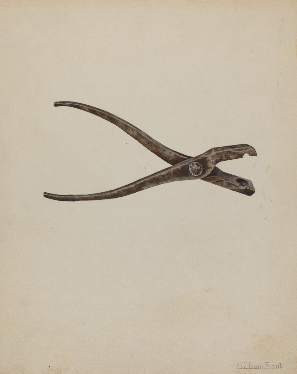 Forma pocisku, c. 1940. autorstwa William Frank