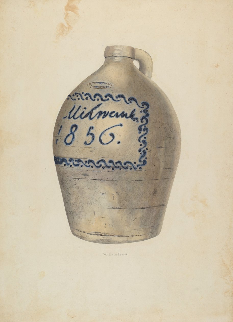 Dzbanek, ok. 1937. autorstwa William Frank