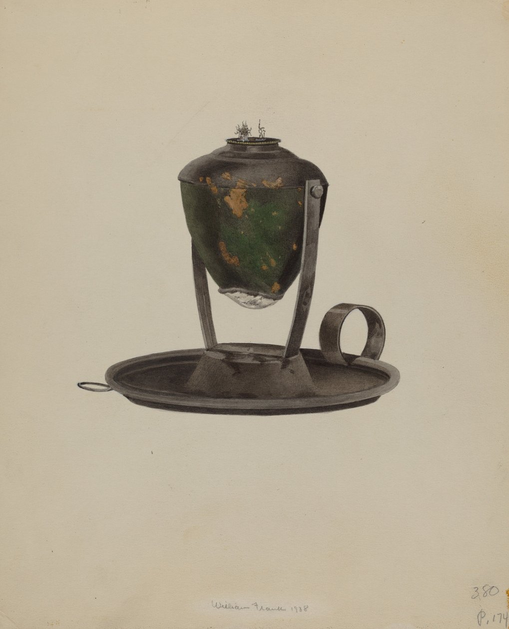 Lampa wielorybnicza, 1938. autorstwa William Frank