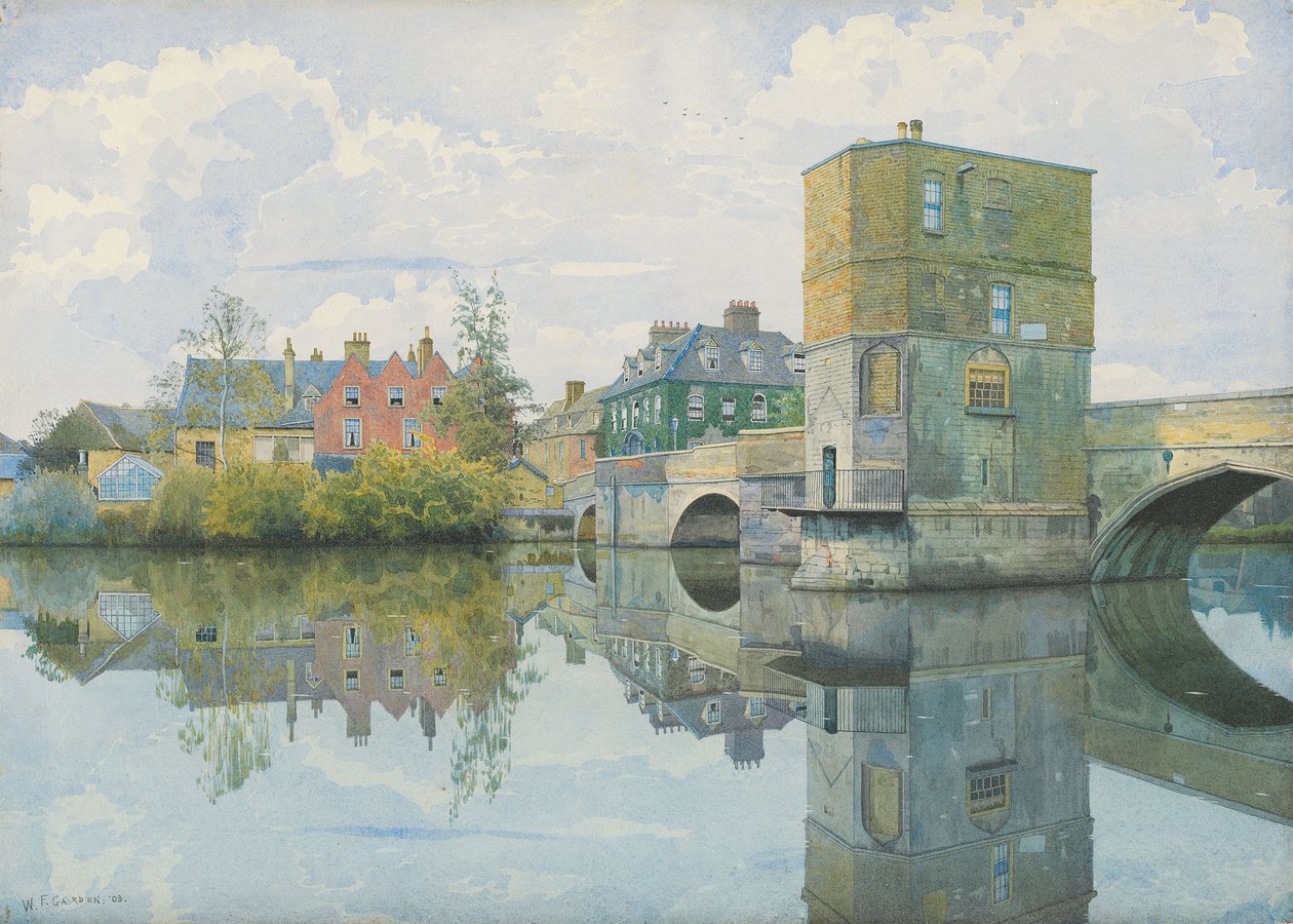 Most w St Ives 1903 autorstwa William Fraser Garden