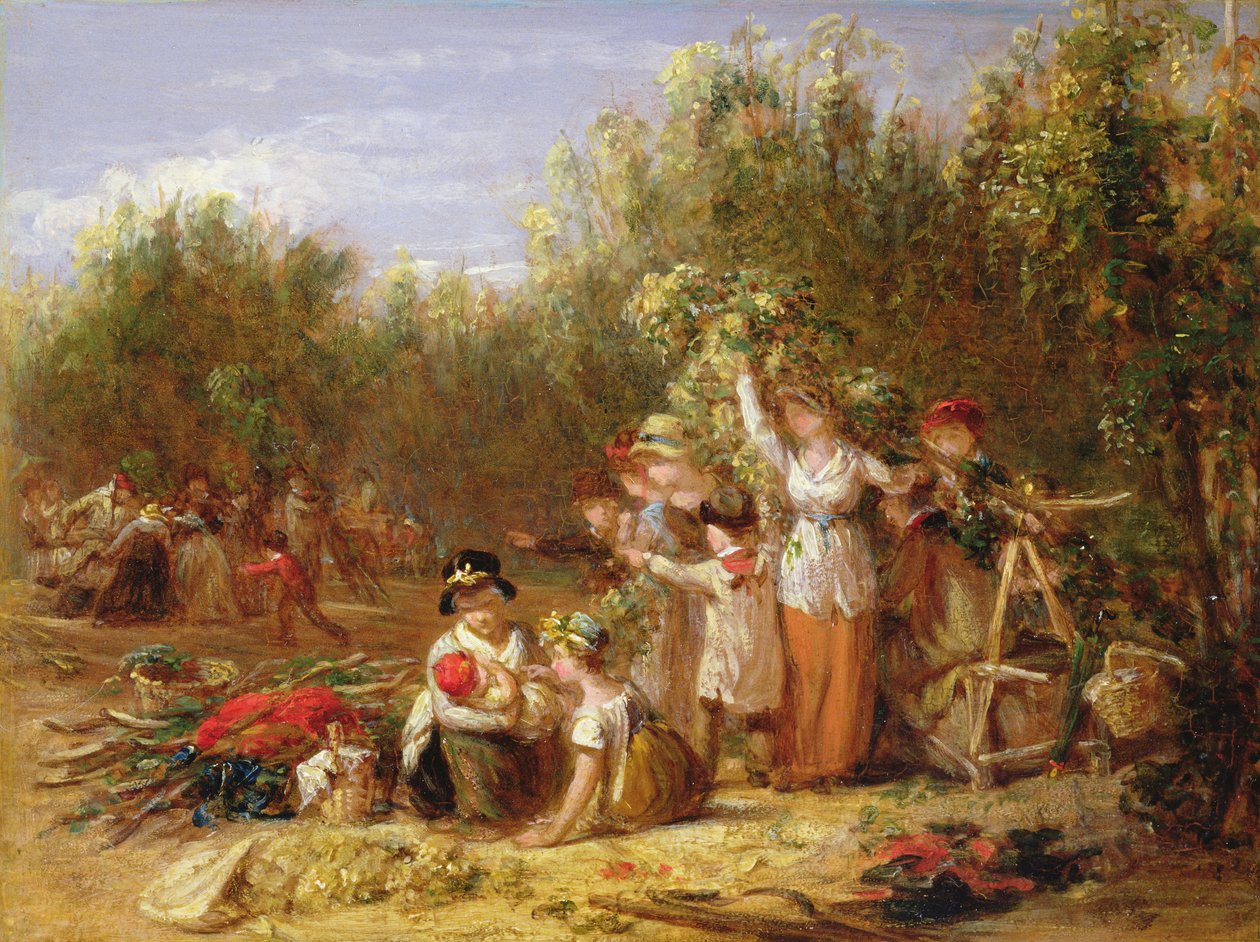 Ogród Chmielowy autorstwa William Frederick Witherington