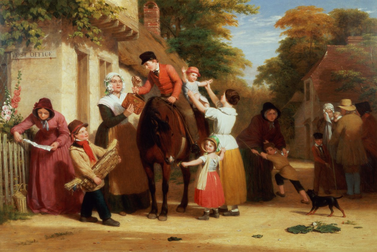 Wiejski Urząd Pocztowy autorstwa William Frederick Witherington