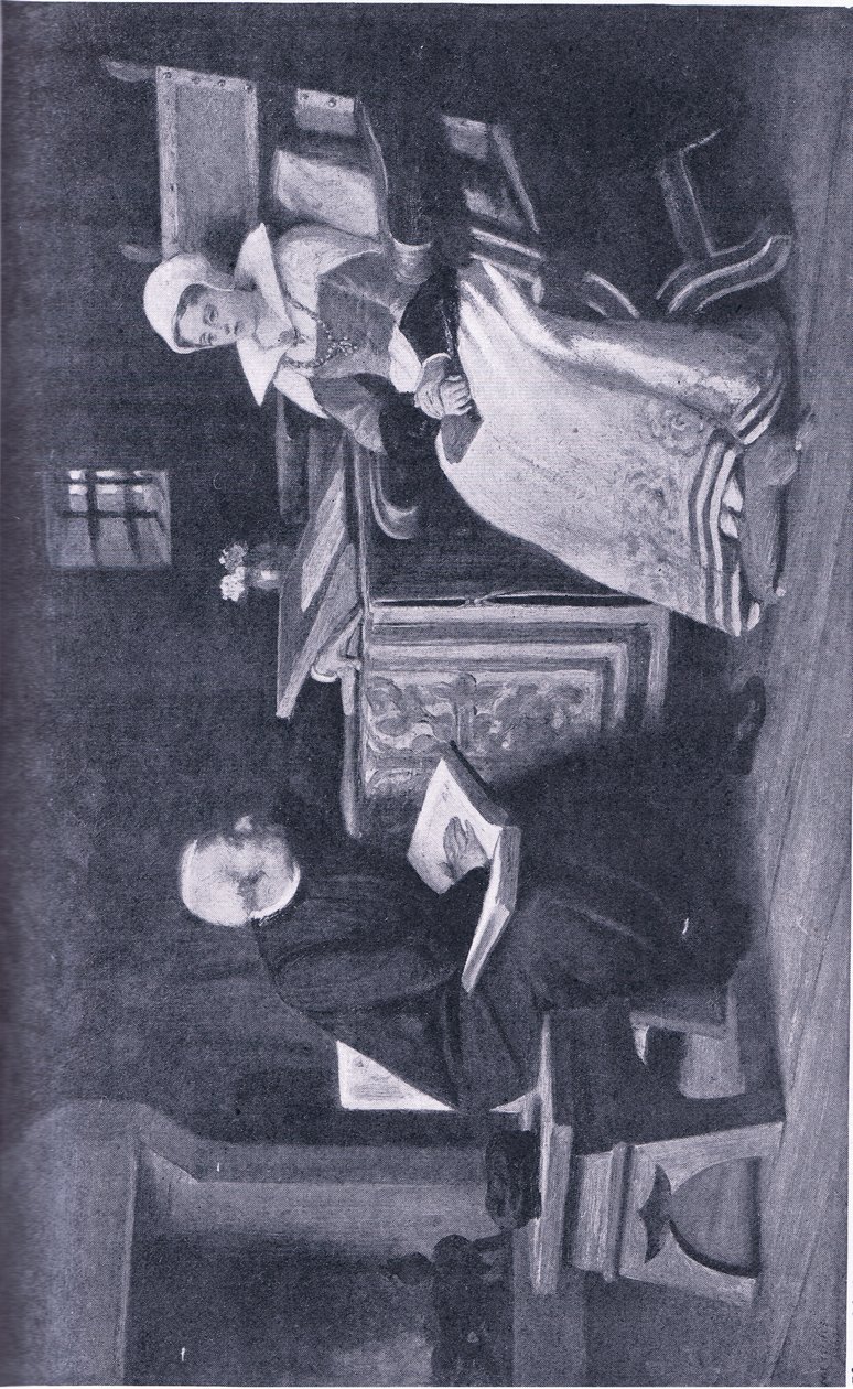 Lady Jane Grey w wieży, ilustracja ze Światowej Biblioteki Najlepszych Książek, ok. 1940 r. autorstwa William Frederick Yeames