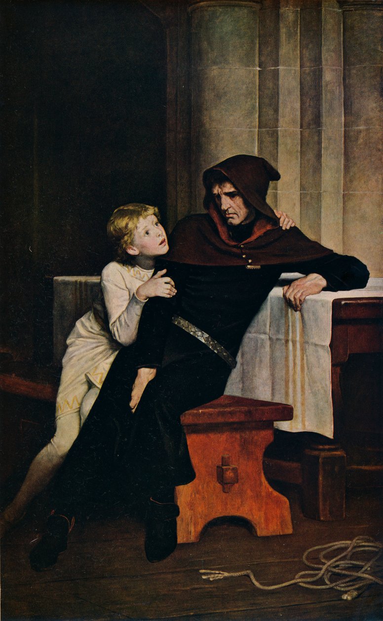 Książę Artur i Hubert, 1882 autorstwa William Frederick Yeames