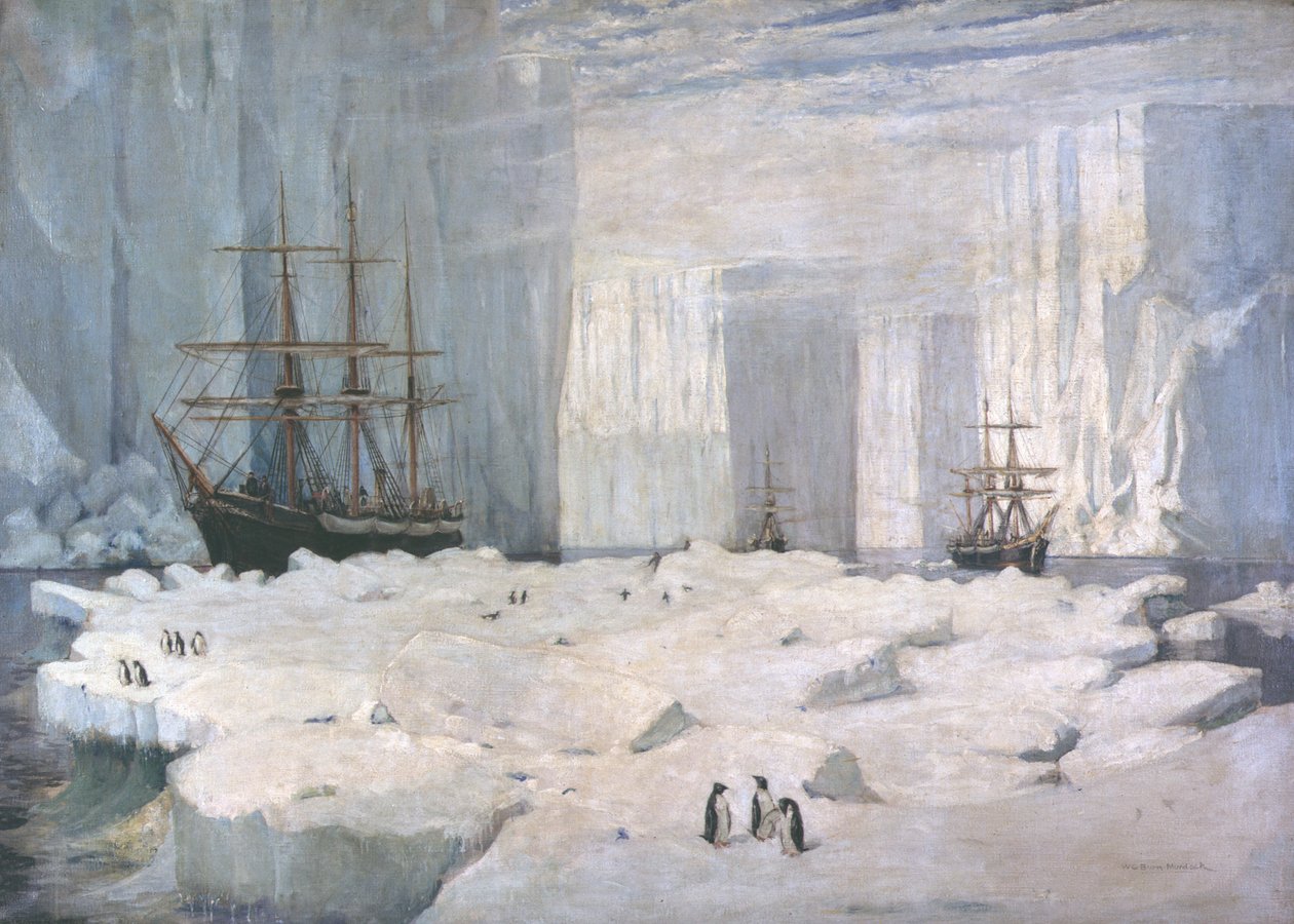 Antarktyczna wyprawa wielorybnicza do Dundee (1892-3) autorstwa William G. Burn Murdoch