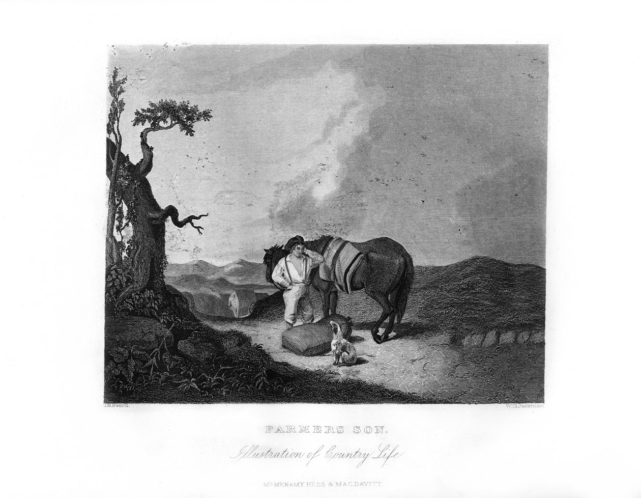 „Syn rolnika”, ok. 1872 r. autorstwa William G Jackman