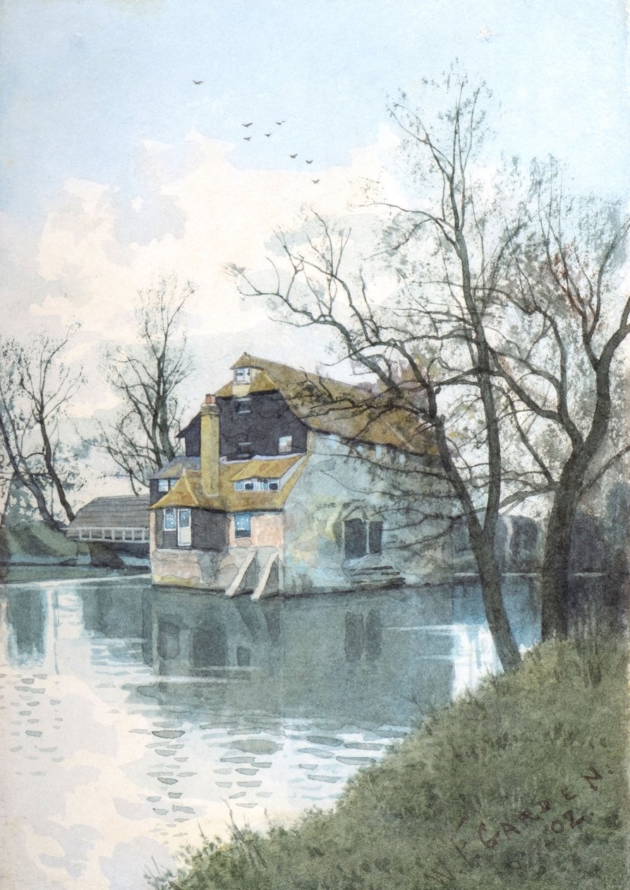 Houghton Mill autorstwa William Garden Fraser