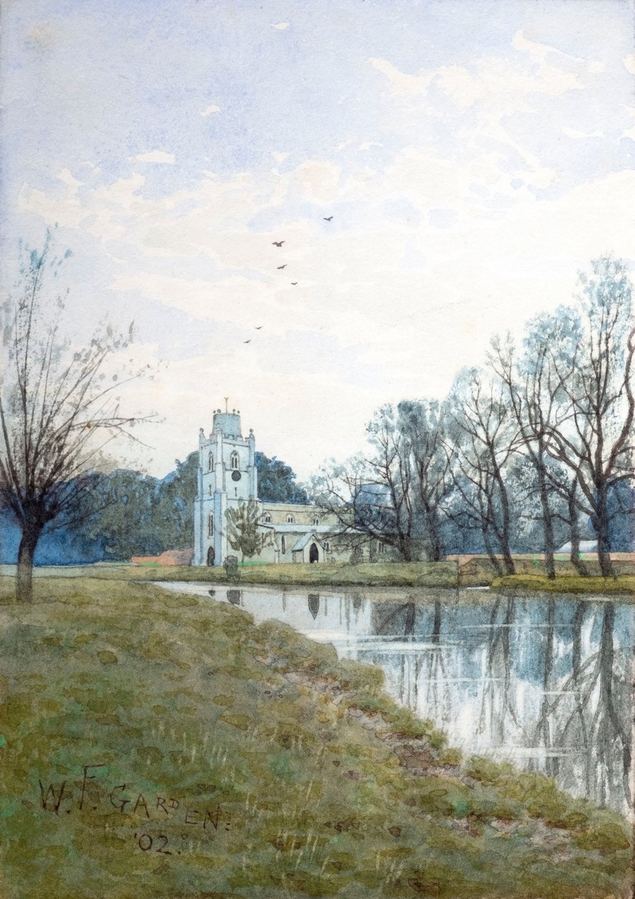 Kościół św. Jakuba, Hemingford Grey autorstwa William Garden Fraser