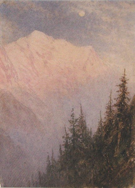 Mont Blanc autorstwa William Gersham Collingwood