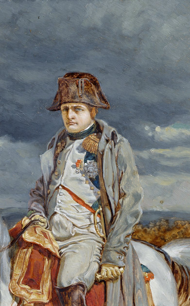 Napoleon w 1814 (wg Meissoniera) (olej na tekturze) autorstwa William Gersham Collingwood