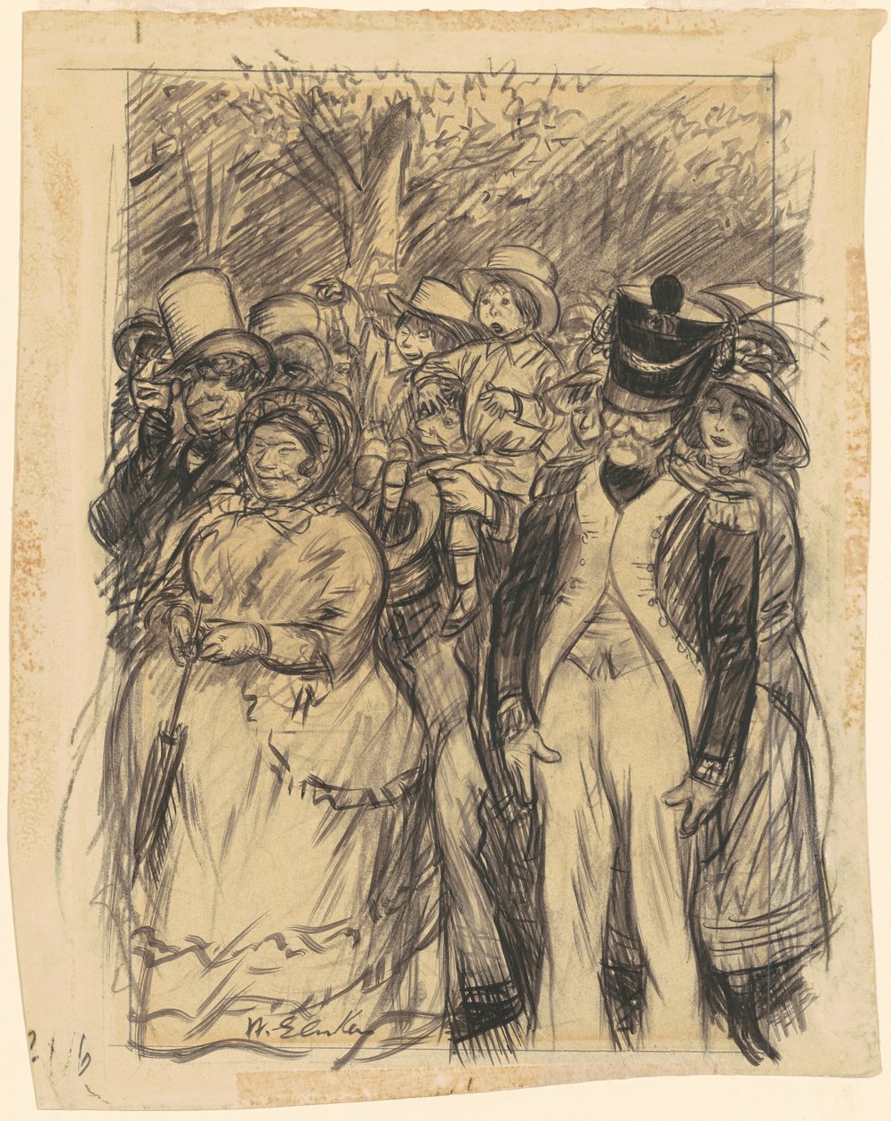 Tato, noś mnie, weź mnie w ramiona autorstwa William Glackens