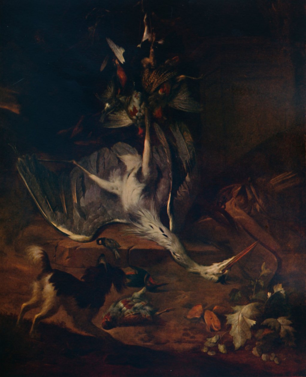 Martwa natura i martwa gra, c1680, 1935 autorstwa William Gowe Ferguson
