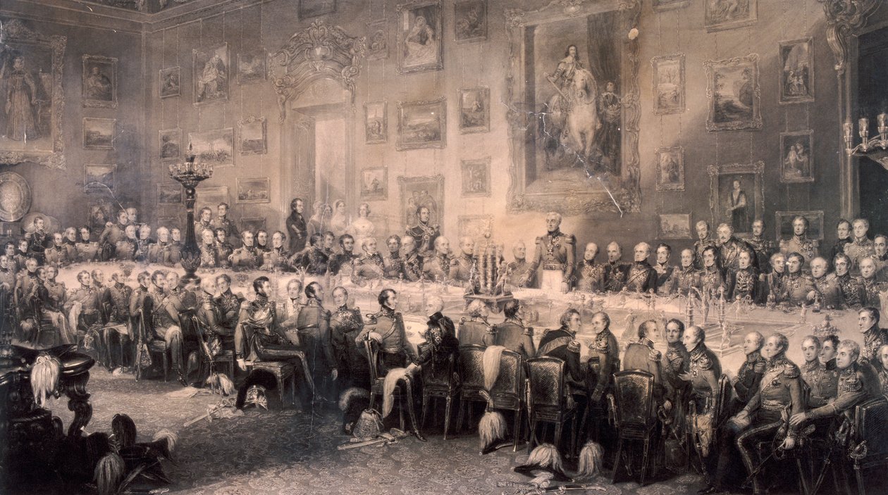 Apsley House, Westminster, Londyn, 1853 autorstwa William Greatbach