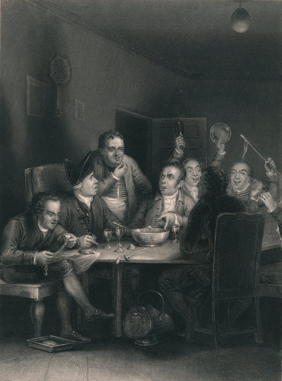 Klubowicze, 1860 autorstwa William Greatbach