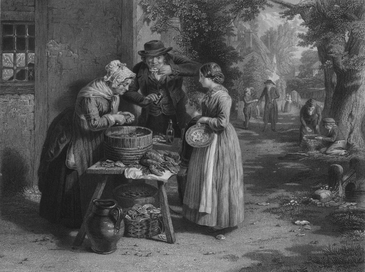 Pierwszy dzień ostryg, 1863 autorstwa William Greatbach