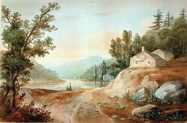 Widok z Fishkill autorstwa William Guy Wall