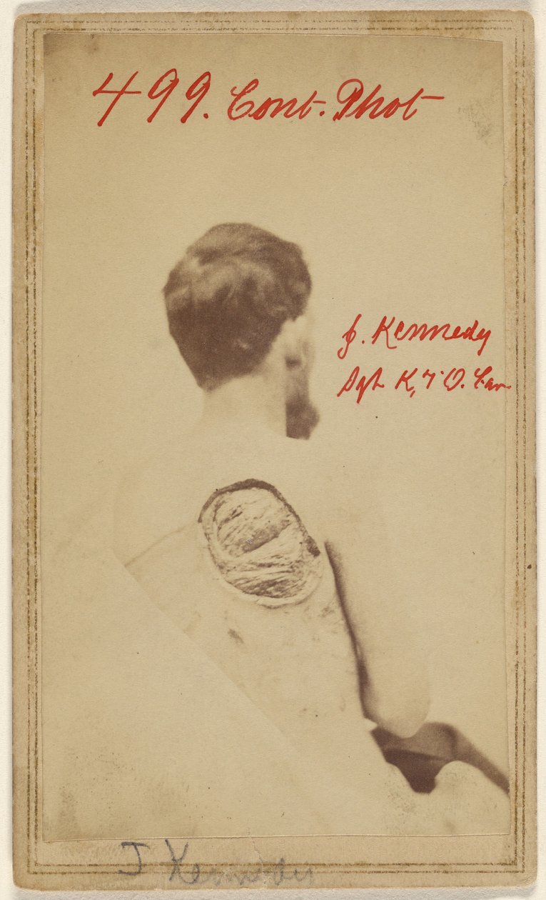 [John Kennedy Sgt. Co. K. 7th Ohio Calvry]. autorstwa William H. Bell