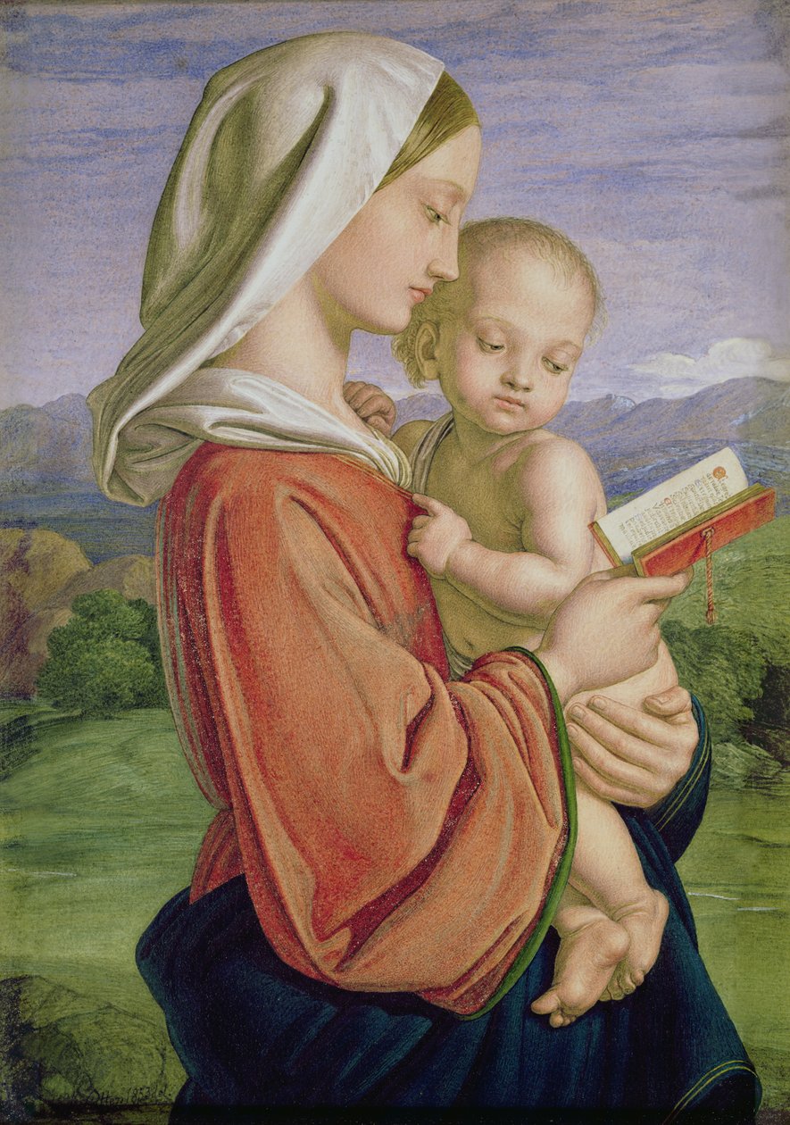Madonna z Dzieciątkiem autorstwa William H. Patten