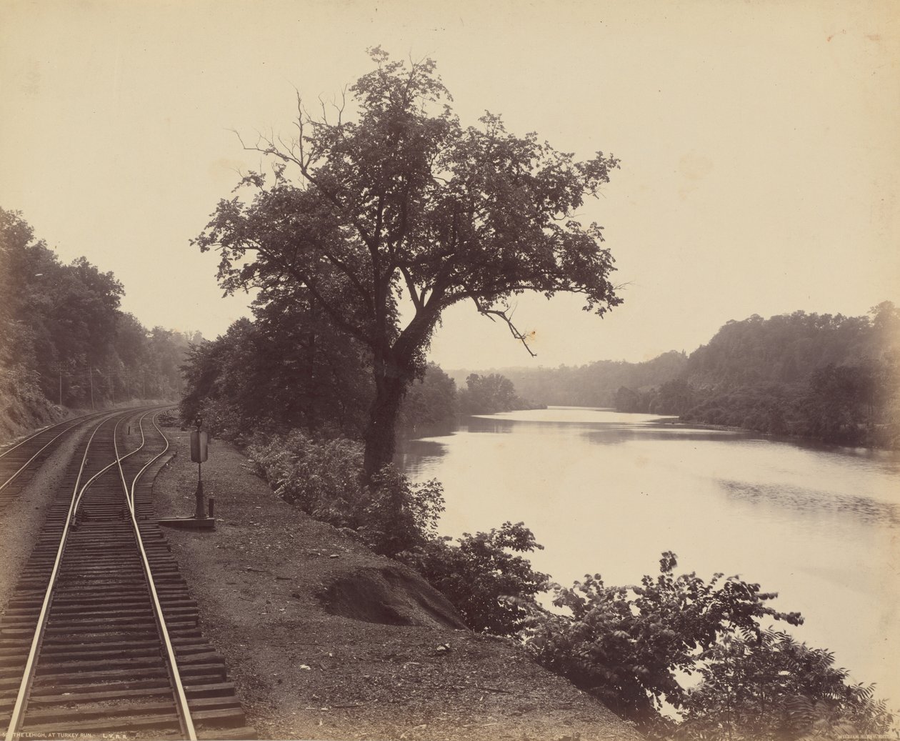 Lehigh, At Turkey Run autorstwa William H. Rau